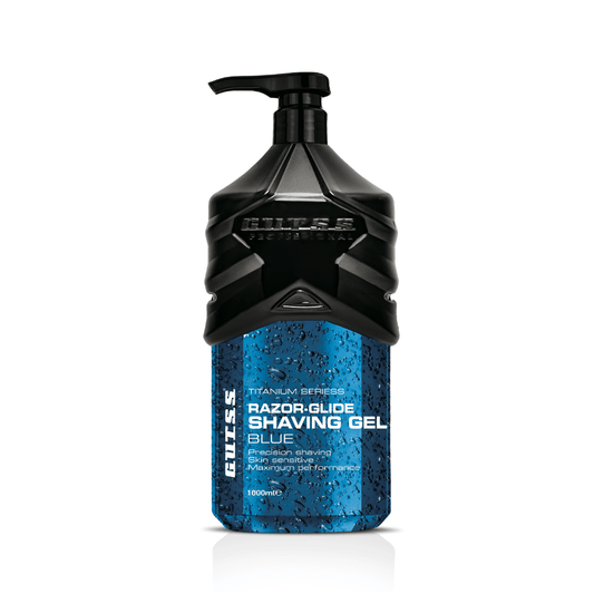 Gutss Professional Razor-Glide Blue Shaving Gel – 1000ml