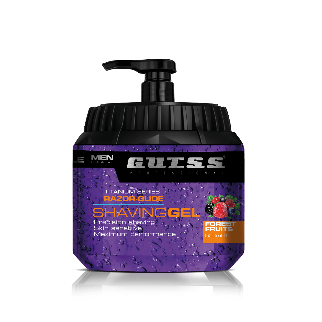 Gutss Professional Razor-Glide Forest Fruits Shaving Gel – 500ml